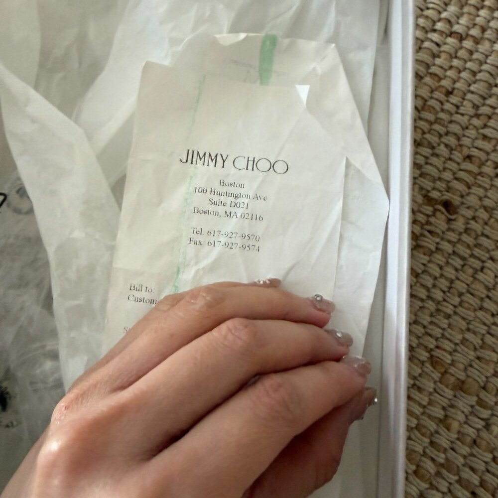 Jimmy Choo Twinkle 85 Ballet Pink; US6 / EU36 - Picture 6 of 6